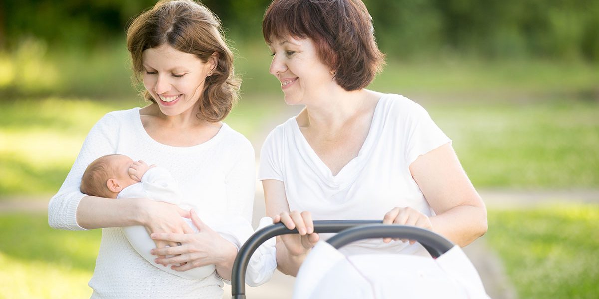 delegacja z córką Osiek